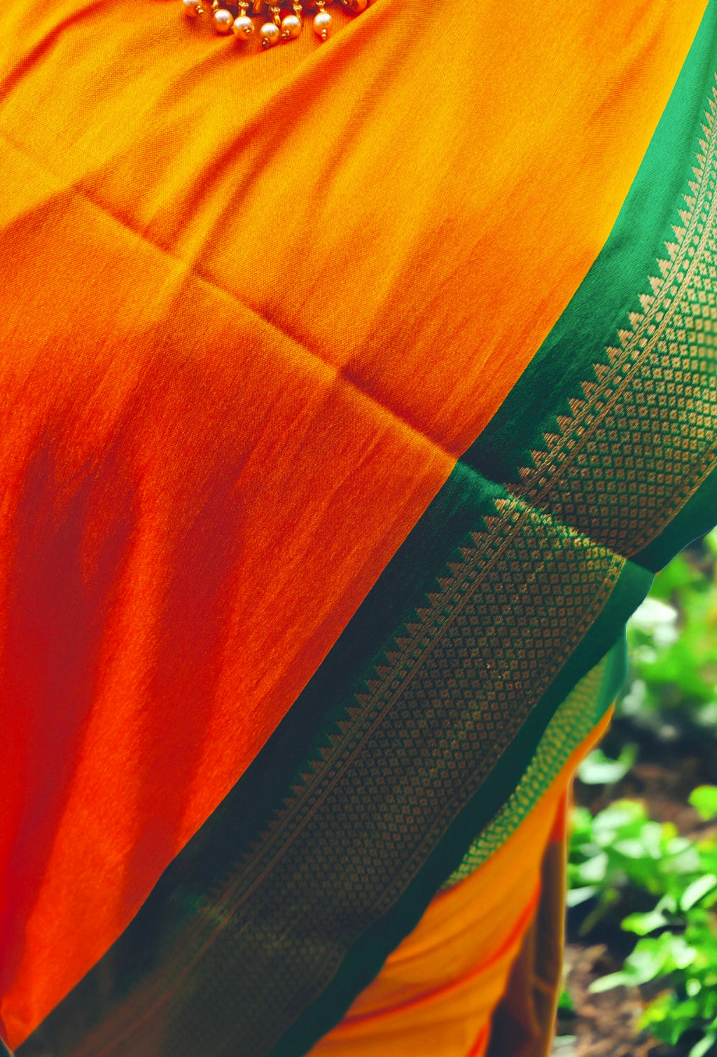Yellow Green Silk Zari Border Saree With Green Unstitched Blouse Bollywood Wedding Indian Saree For women Girls Diwali Teej Durga Puja
