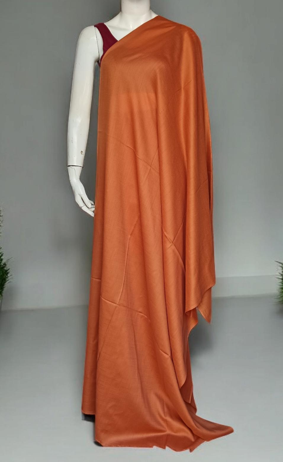 Orange/Bronze Cashmere Pashmina Luxurious Hand woven Soft Shawl/Scarf Touch Lightweight Travel Blanket Vintage Winter Outfit Gift for her