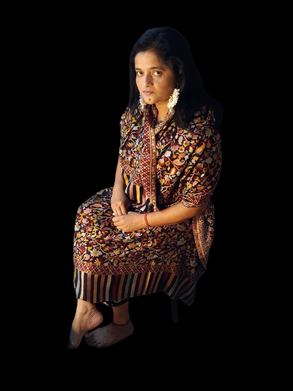 Black 100% Pashmina/Cashmere Hand Woven on Traditional Looms Shawl Scarf Blanket Neck Warmer Lightweight Luxurious Shoulder Warmer Classy