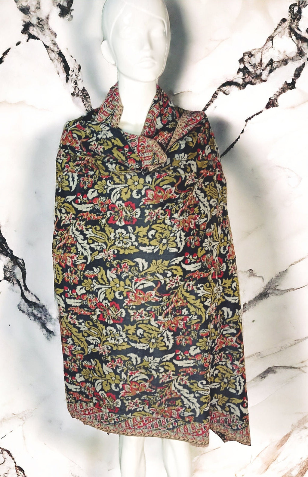 Black kani weave 100 % Cashmere Pashmina Luxurious Cashmere shawl/Scarf Vintage neck warmer shoulder Warmer travel blanket Winter outfit