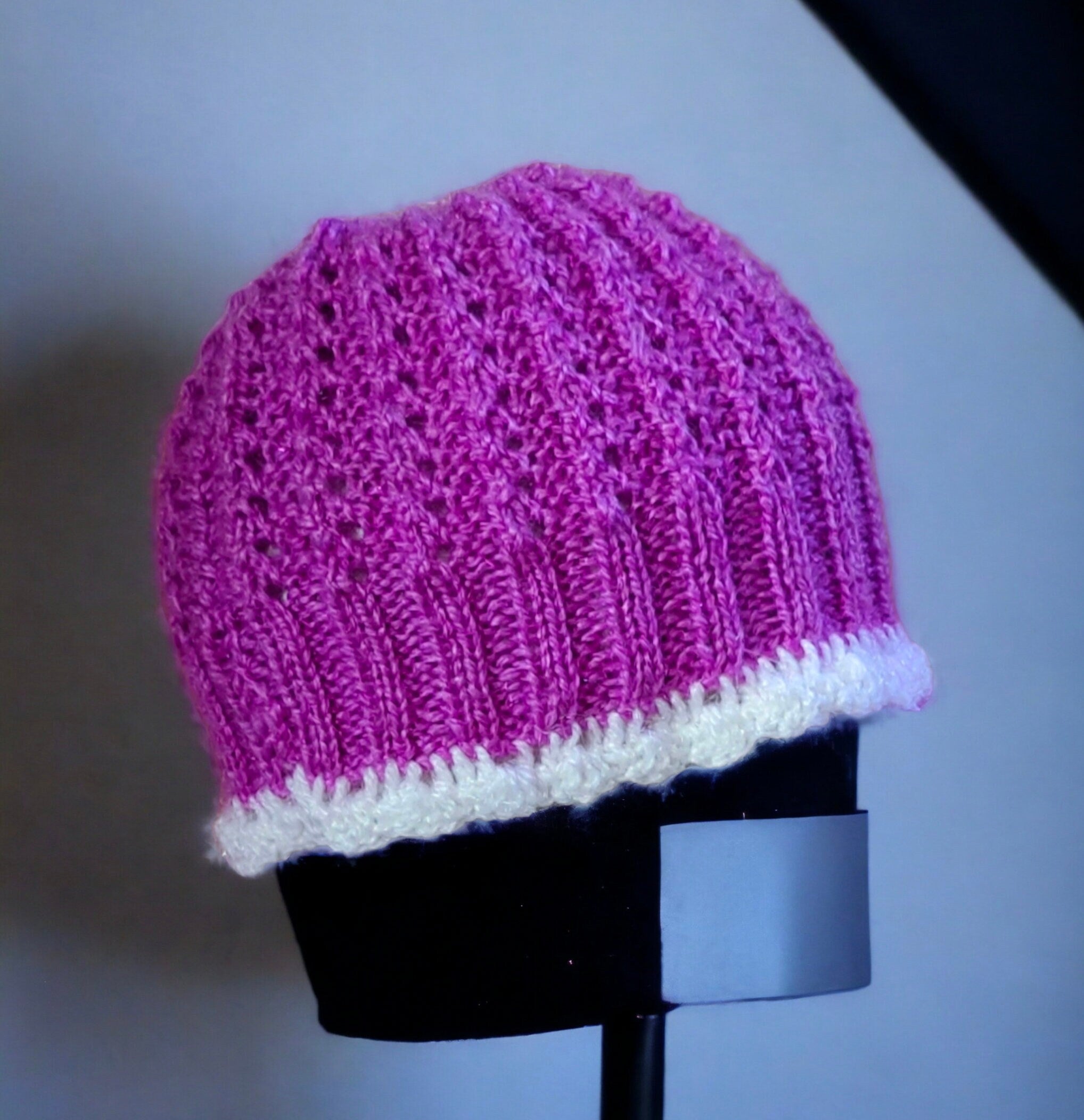 Baby Girls and Baby Boys Lavender White Casual Handmade Woollen Buttoned Sweter, Cap/Beanies And Shoes Winter Outfit Comfortable Sweater